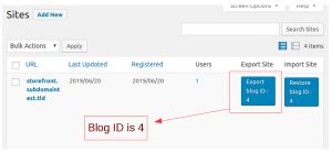 How to get multisite target blog ID ? - Codexonics